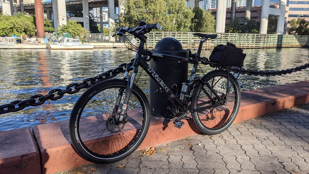 Trek Fuel 70 at Jose Marti Park